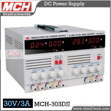 90W 30V 3A Variable Direct Current Power Supply, Variable Dual Channel DC Power Supply, Variable DC Power Supply with CE & RoHS (MCH-303DII)